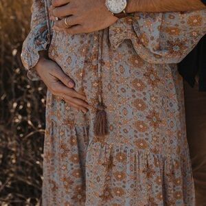 Dress Forum Tiered Floral Maxi Dress